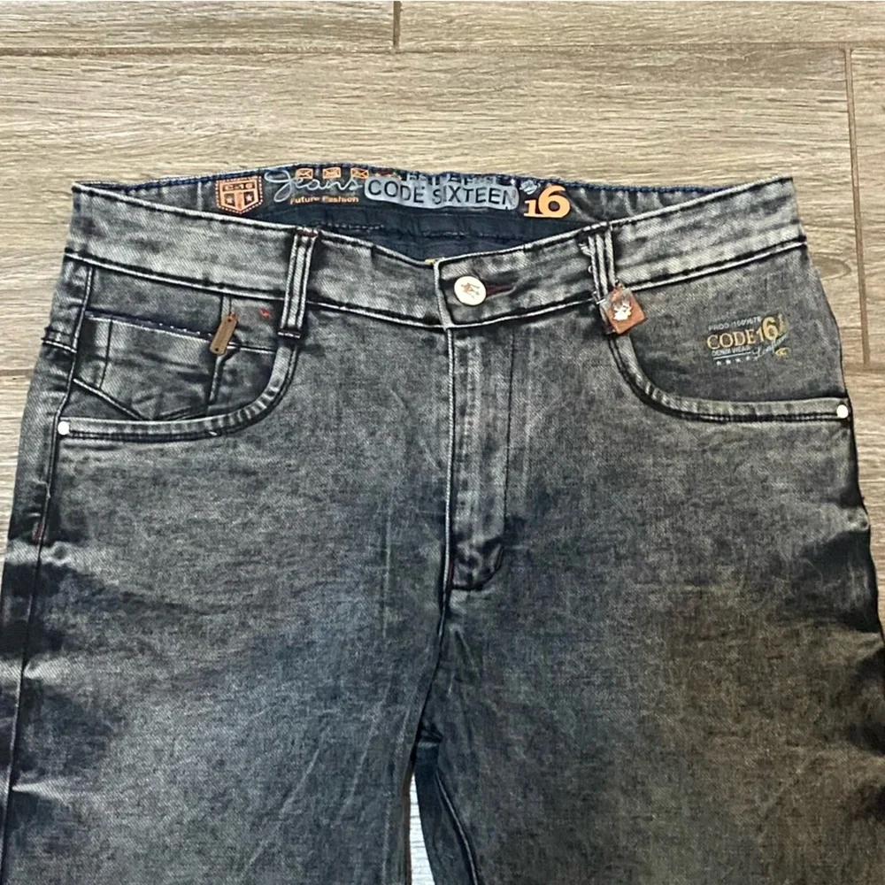 Code 16 Jeans 34 Faded Black - Picture 3 of 12